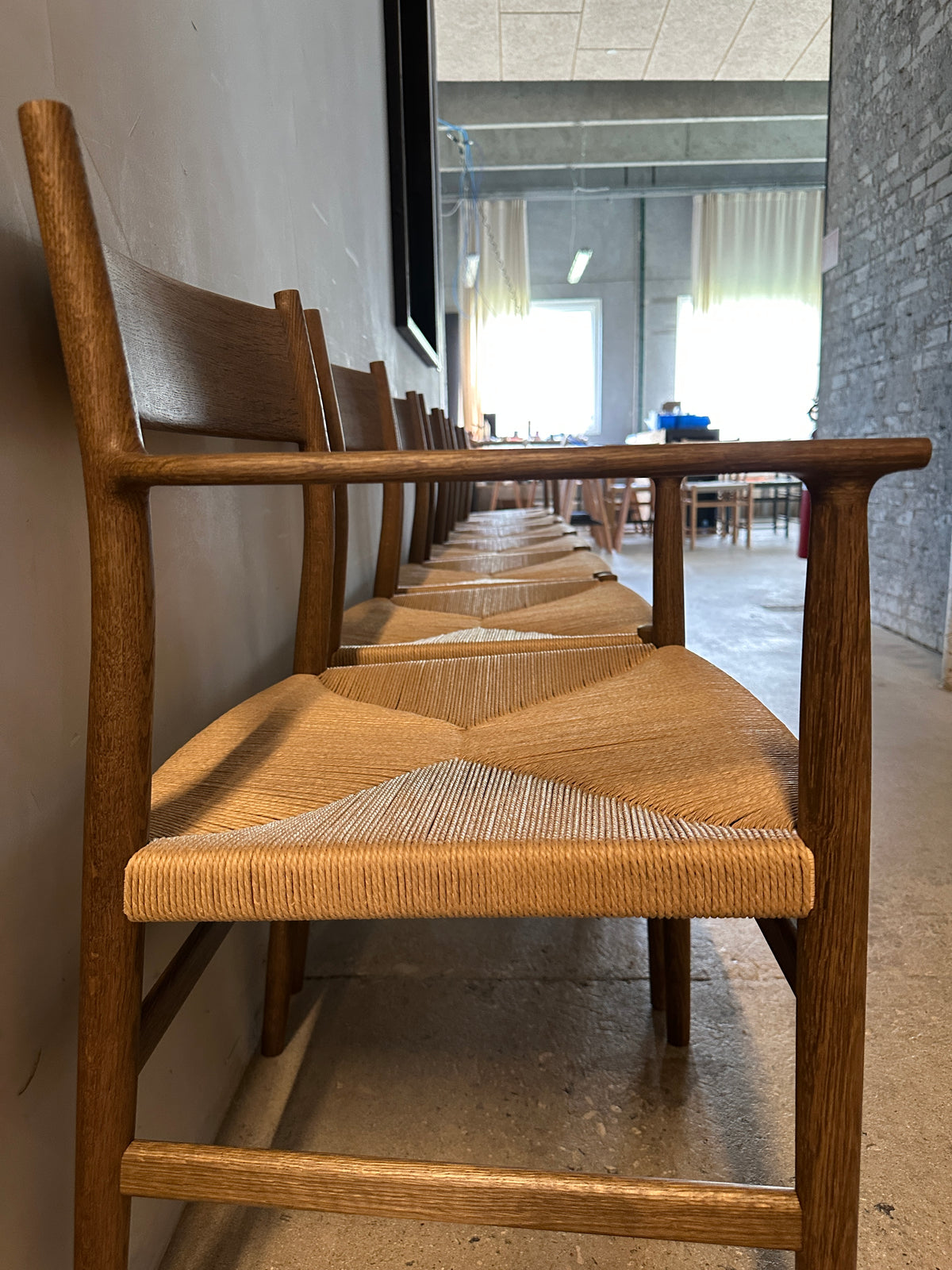 Danish paper cord weaving course