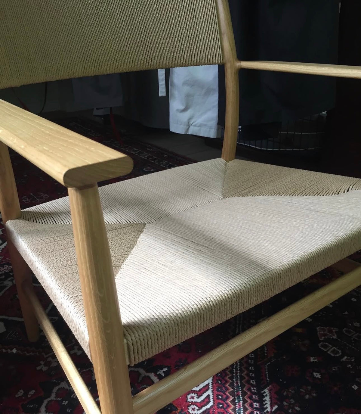 Danish paper cord weaving course