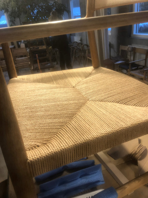 Danish paper cord weaving course
